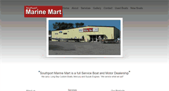 Desktop Screenshot of marinemartnc.com