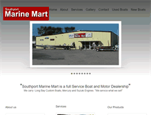 Tablet Screenshot of marinemartnc.com